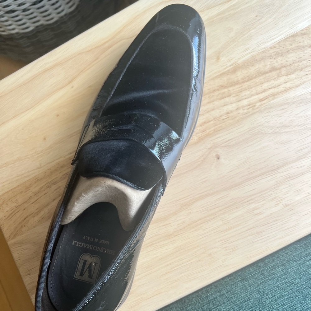 Bruno Magli black loafers